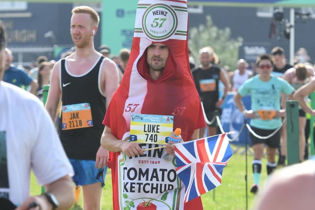 Congratulations to the Great North Runners! Surely one of the race's sauciest costumes for 2022.