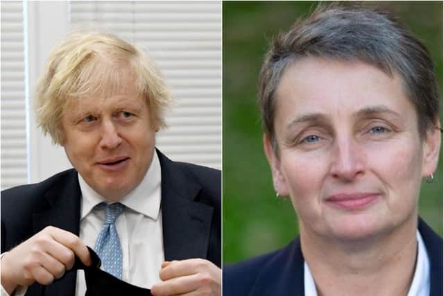 Boris Johnson and Kate Osborne clashed at Prime Minister's Questions.