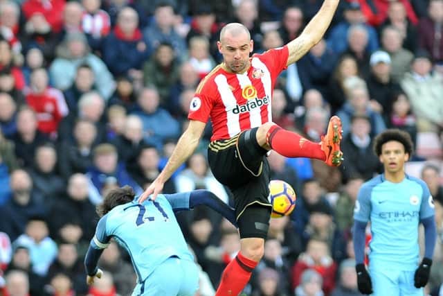 Darron Gibson during his time at Sunderland.