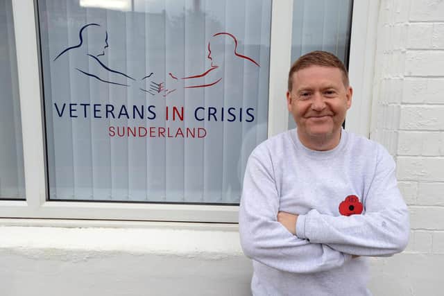 Veterans In Crisis Sunderland founder Ger Fowler