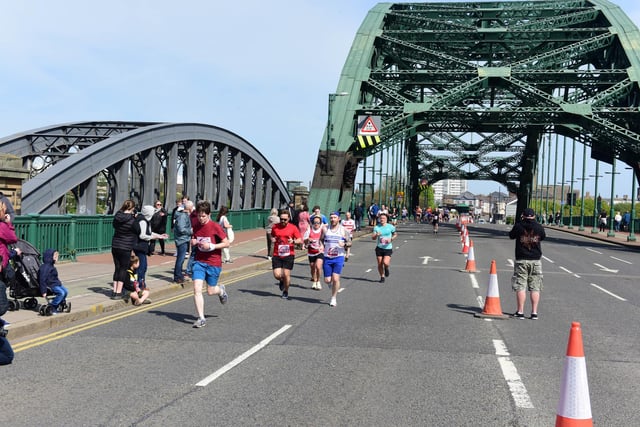 Sunderland City Runs 10k and half marathon this morning.