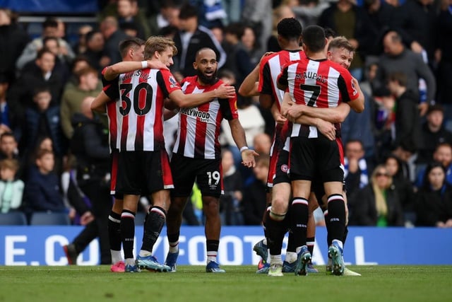 Ethan Pinnock and Bryan Mbeumo scored the goals as Brentford beat Chelsea 2-0 in front of a crowd of 39,575 at Stamford Bridge.