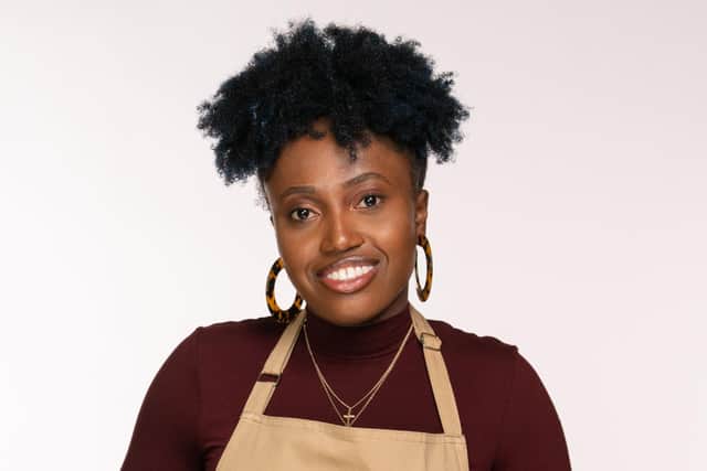 Loriea, 27, a diagnostic radiographer from Durham, is one of this year's Great British Bake Off contestants. Picture: C4/Love Productions/Mark Bourdillon.