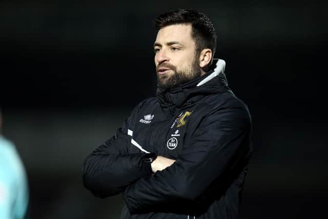 MK Dons manager Russell Martin.
