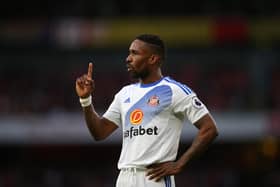 LONDON, ENGLAND - MAY 16: Jermain Defoe of Sunderland during the Premier League match between Arsenal and Sunderland at Emirates Stadium on May 16, 2017 in London, England. (Photo by Catherine Ivill - AMA/Getty Images) 