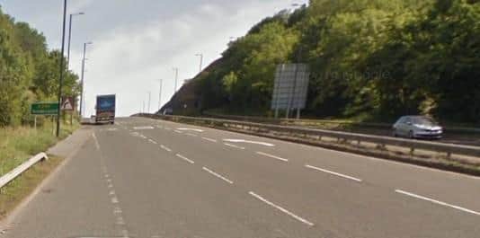 Northumbria Police caught a motorist driving at 96 miles per hour in a 50 miles per hour zone on Houghton Cut.