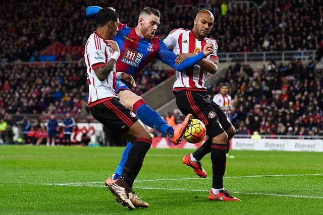 Connor Wickham in action for Crystal Palace against Sunderland (Photo by Stu Forster/Getty Images)