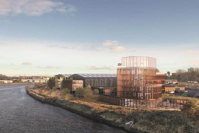 CGI images of how Crown Works Studios in Sunderland could look