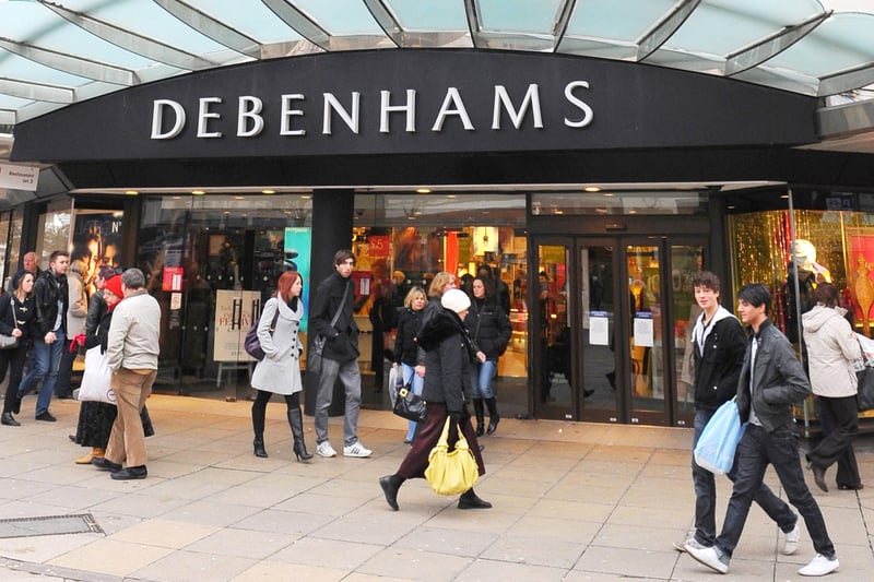 It was announced in December 2020 that the Debenhams in Commercial Road, Portsmouth would be closing permanently.