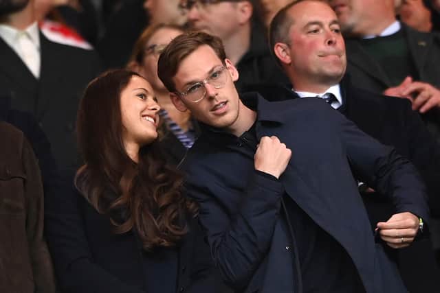 Sunderland owner Kyril Louis-Dreyfus looks on from the directors' box during the League One play-off semi-final match between Sunderland and Sheffield Wednesday at Stadium of Light.