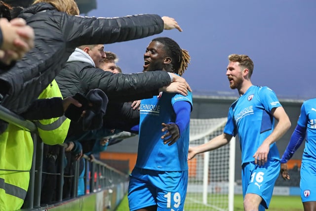 Chesterfield are back in action against Dagenham and Redbridge on Saturday.