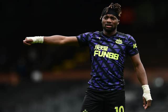 Allan Saint-Maximin of Newcastle United. (Photo by Alex Broadway/Getty Images)