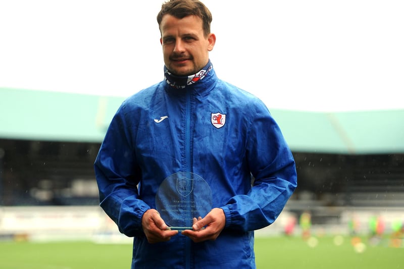 The captain's team mates voted him Players' Player of the Year.