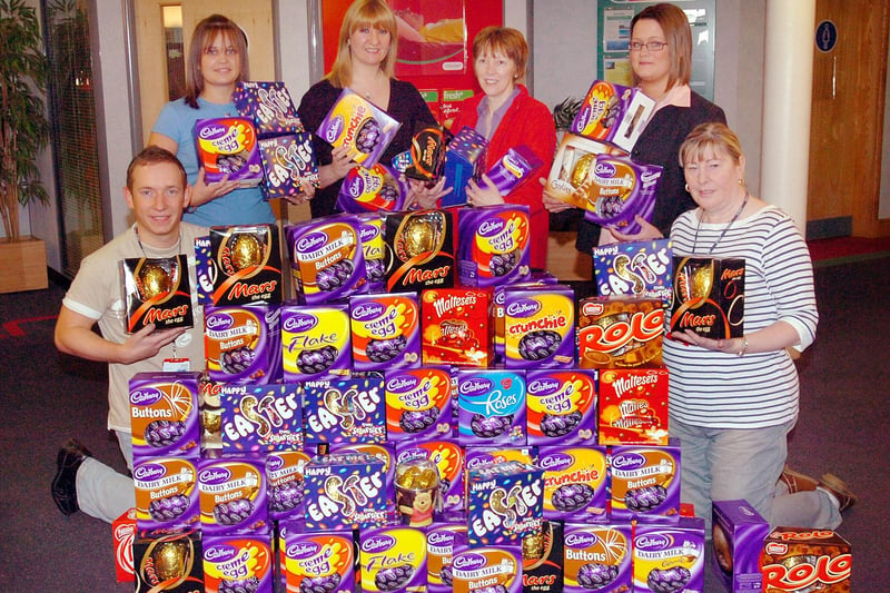 Eggs galore in Peterlee thanks to a donation by Npower in 2006 but who can tell us more?