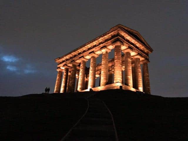 Penshaw Monument is among the landmarks which will be illuminated white for UK Anti Slavery day