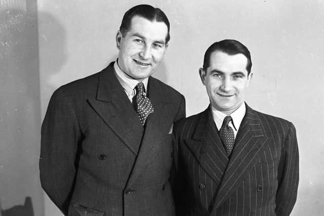 Bob and Alf Pearson, the Sunderland brothers who were among many stars to play at the Odeon.