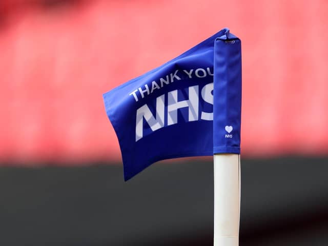 Readers have been sharing their 'thank you' messages for the NHS. Picture: Getty/Catherine Ivill.