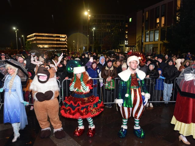 Spreading Christmas cheer!