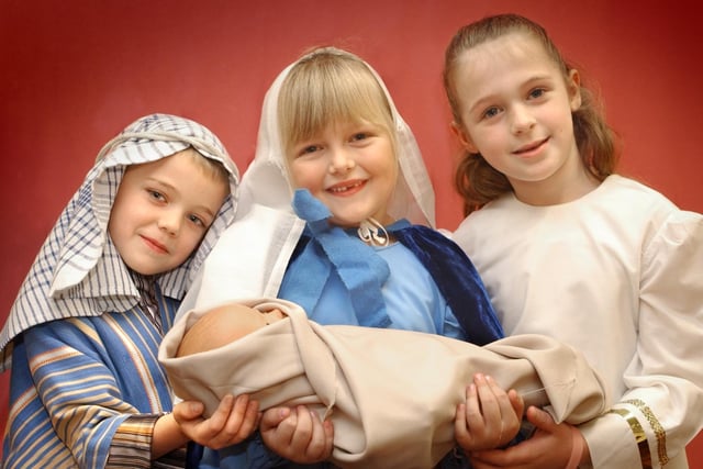 It's the Nativity at St Paul's CE Primary School in 2007. Remember it?