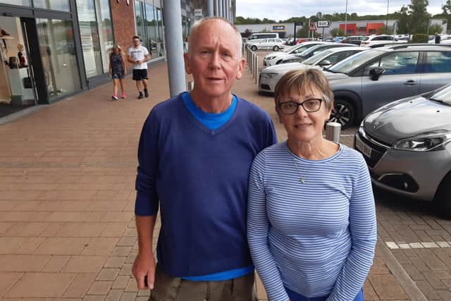 John and Susan Ruddick, both 65, are already taking steps to conserve their energy use.