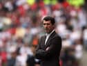 SUNDERLAND, UNITED KINGDOM - MAY 11:  Sunderland Manager Roy Keane watches his team during the Barclays Premier League match between Sunderland and Arsenal at The Stadium of Light on May 11, 2008 in Sunderland, England.  (Photo by Bryn Lennon/Getty Images)