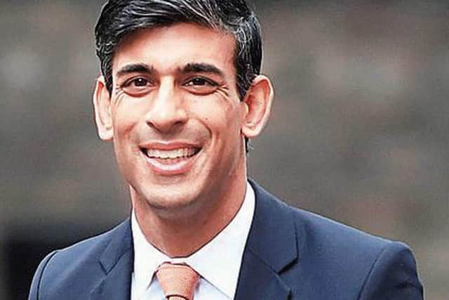 The Chancellor Rishi Sunak.