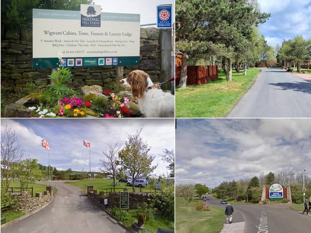 Top rated campsites in Northumberland.