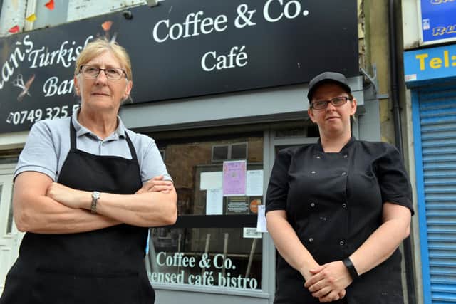 Coffee & Co Cafe owners Hazel Bell and daughter Phillipa Bell.