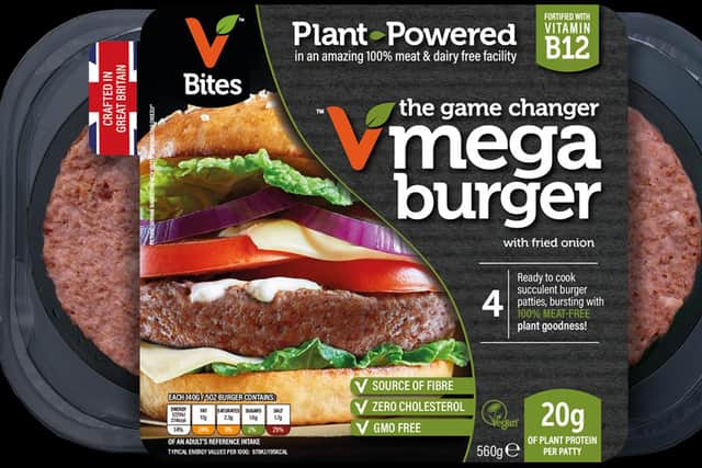 The Peterlee factory has been making vegan burgers sold by VBites.