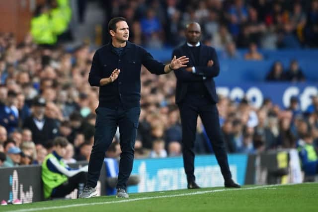 Everton boss Frank Lampard. (Photo by Gareth Copley/Getty Images)