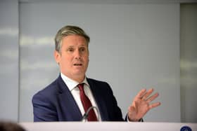 Sir Keir Starmer MP on a visit to the North East Business Innovation Centre in Sunderland