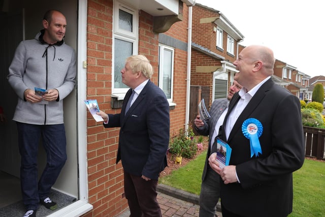 The Prime Minister was looking to win the Conservative vote from residents ahead of this Thursday's local elections. 

Picture by Andrew Parsons CCHQ / Parsons Media
