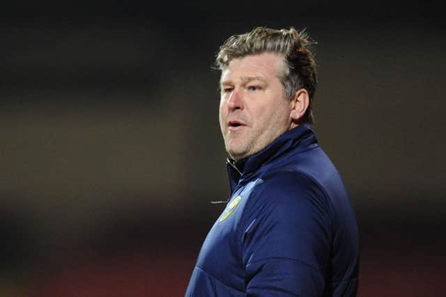 Oxford United boss Karl Robinson.