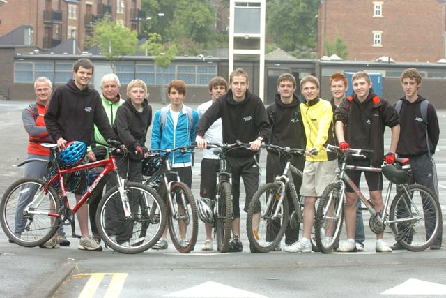 A team of St Aidan's pupils and staff took part in a coast to coast cycle ride to raise money for a trip to Ethiopia 13 years ago. Does this bring back memories for you?