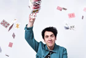 Pete Firman is bringing a mixture of comedy and magic to The Fire Station on Thursday, November 11. Picture by Karla Gowlett.