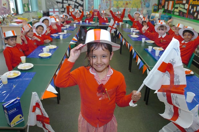 Celebrations in 2009 at Richard Avenue Primary School.
