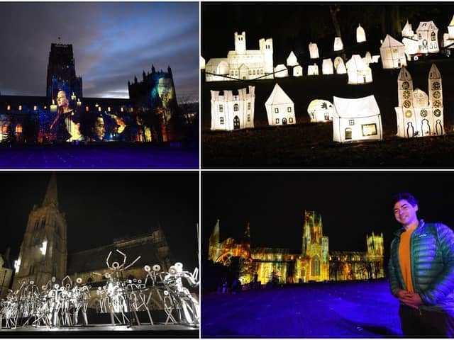 A first look at Durham Lumiere 2021. Photos by Ian McClelland for JPI Media