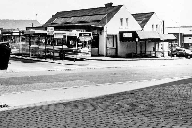 This is how Chesterfield. bus station looked in the eighties