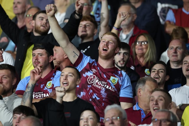 The atmosphere at Burnley's Turf Moor was rated at 3 stars by thousands of fans voting on footballgroundmap.com