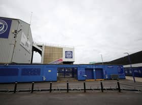 General view outside Fratton Park home of Portsmouth Football Club.