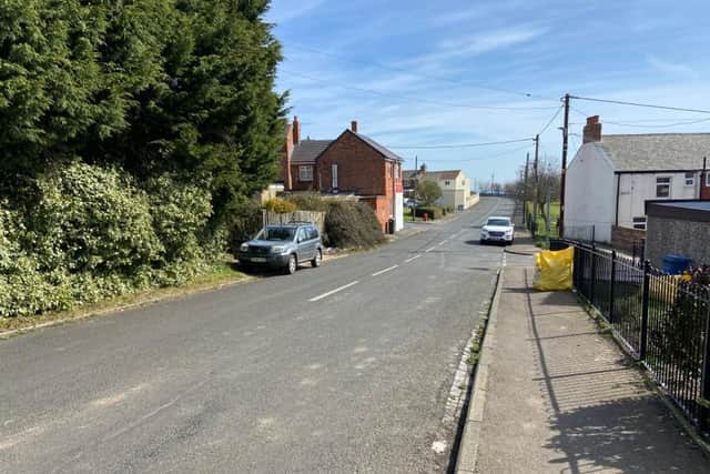 The emergency services were seen parked up in Holmhill Lane in Easington Colliery during the incident.