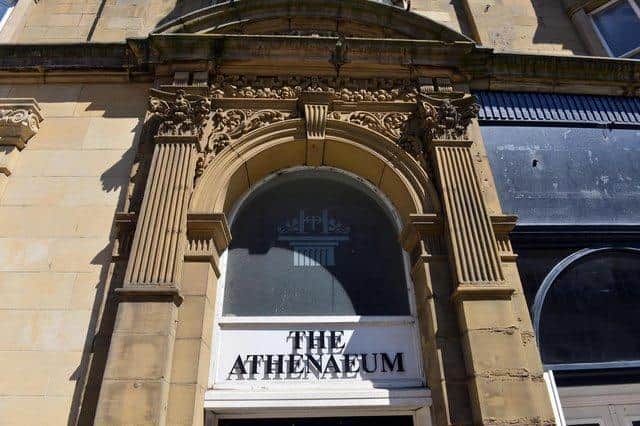The Athenaeum building will host a performance