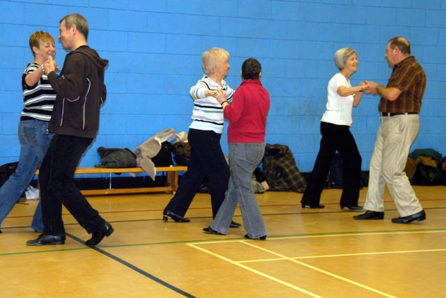 Ballroom dancing at the Raich Carter Centre in 2009. Did you get along?