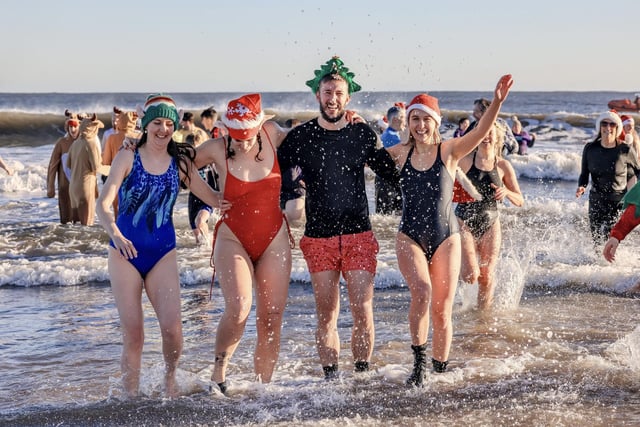 The annual dip has been held in Sunderland since the 1970s.