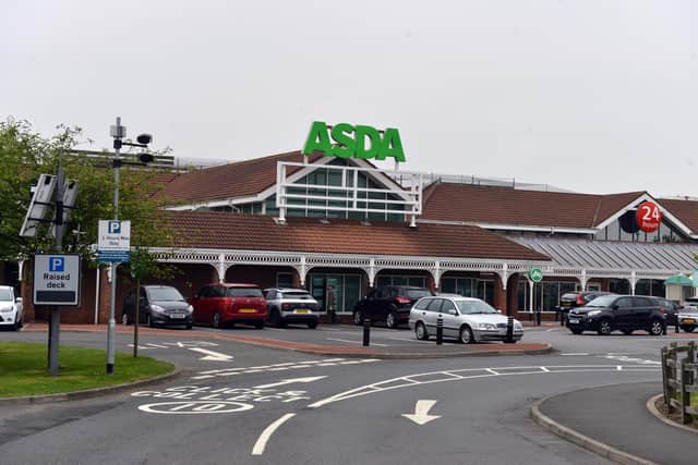 Asda in Boldon appeared to be low on products such as bottled water, cordial and other fizzy drinks.