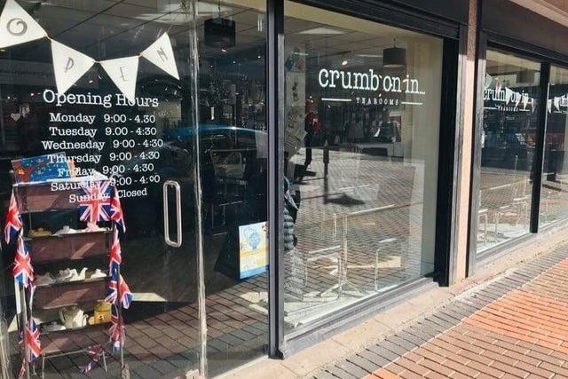 Popular for its friendly service and great value cakes, Crumb On In is housed within the interiors shop in Holmeside, with plenty of seats for people watching.