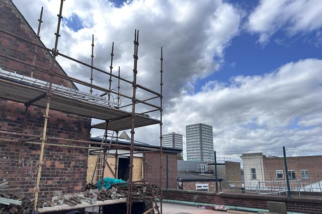 There's plans in place for a rooftop bar