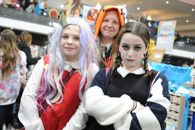 Visitors to Sunderland Comic-Con dressed as their favourite characters.
