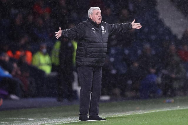 Steve Bruce’s record at West Brom = won: 6, drawn: 4, lost: 7