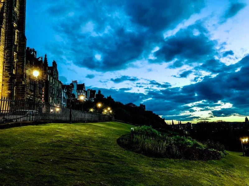 The Mound, in Edinburgh, is the subject of this picture by Ashok Khindria.
